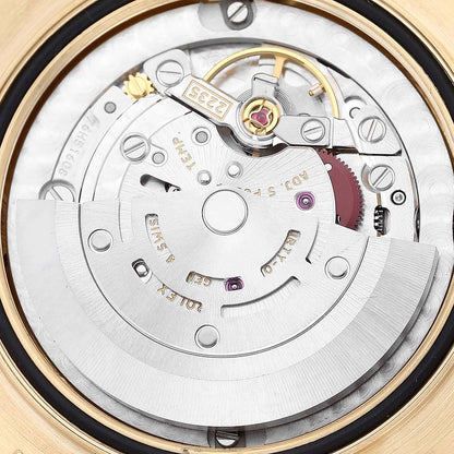 Rolex Pearlmaster Midsize Yellow Gold Mother of Pearl Diamond Ladies Watch