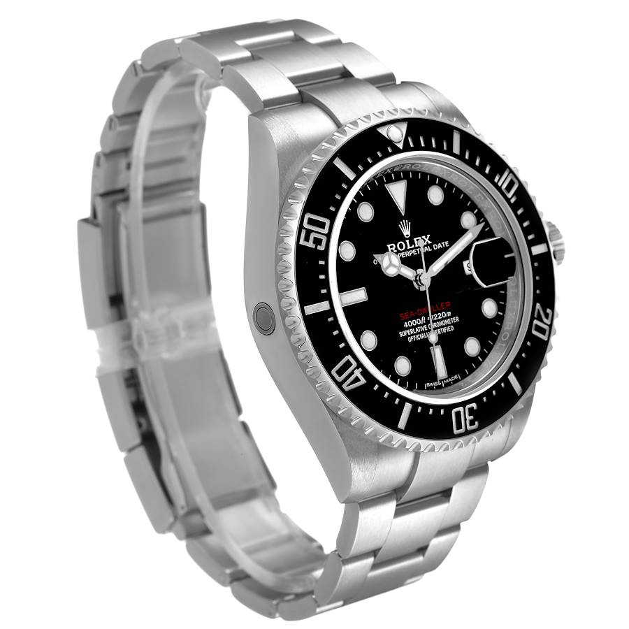 Rolex Seadweller 43 50th Anniversary Steel Black Dial Mens Watch 126600 Box Card