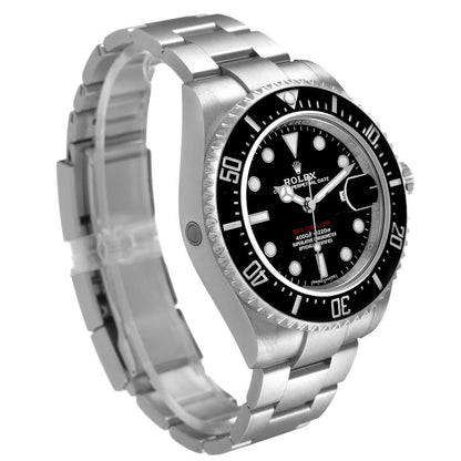 Rolex Seadweller 43 50th Anniversary Steel Black Dial Mens Watch 126600 Box Card