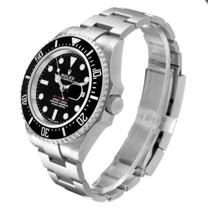 Rolex Seadweller 43 50th Anniversary Steel Black Dial Mens Watch 126600 Box Card