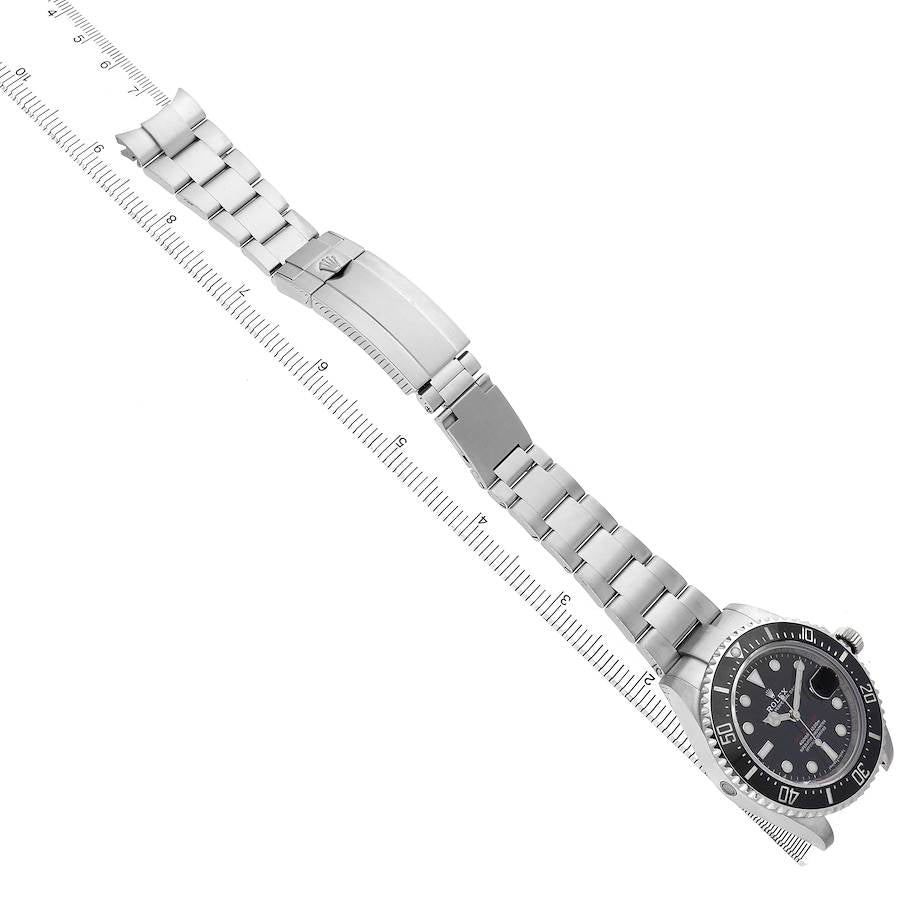 Rolex Seadweller 43 50th Anniversary Steel Black Dial Mens Watch 126600 Box Card