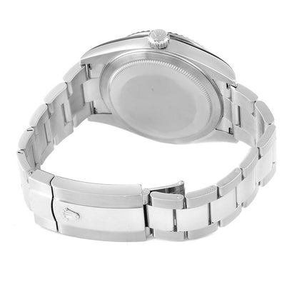 Rolex Sky-Dweller Steel White Gold White Dial Mens Watch