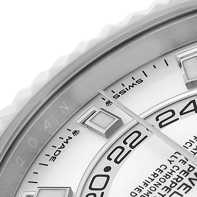 Rolex Sky-Dweller Steel White Gold White Dial Mens Watch