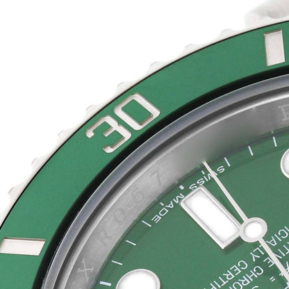 Rolex Submariner Steel Hulk Green Dial Bezel Watch