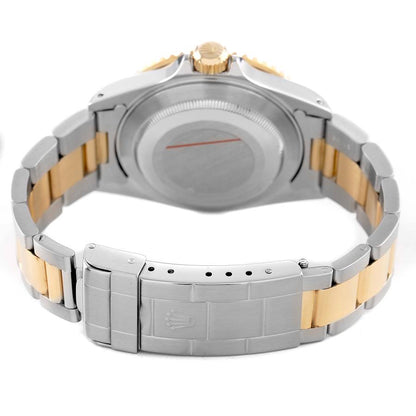 Rolex Submariner Steel Yellow Gold Sapphire Diamond Serti Dial