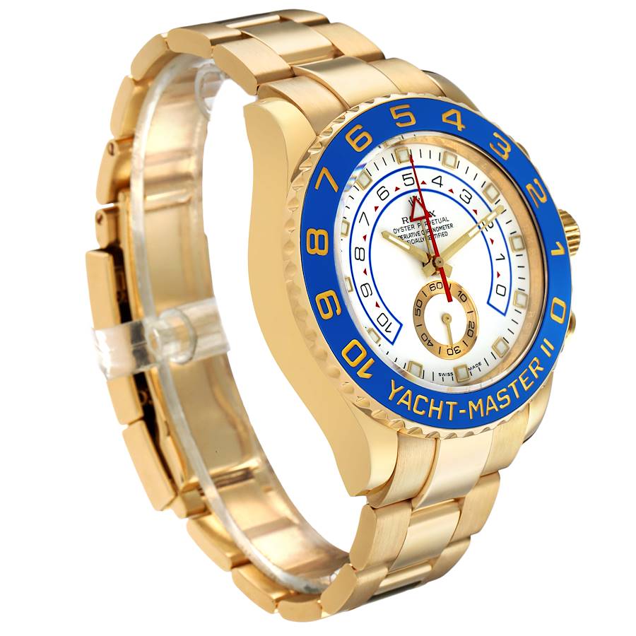 Rolex Yachtmaster II Yellow Gold Mens Watch