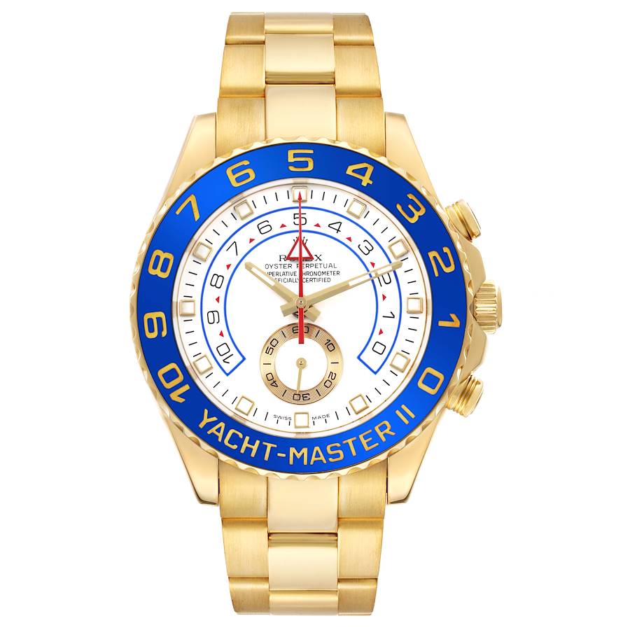 Rolex Yachtmaster II Yellow Gold Mens Watch