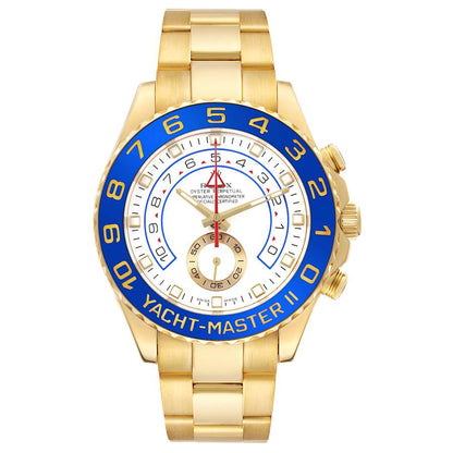 Rolex Yachtmaster II Yellow Gold Mens Watch