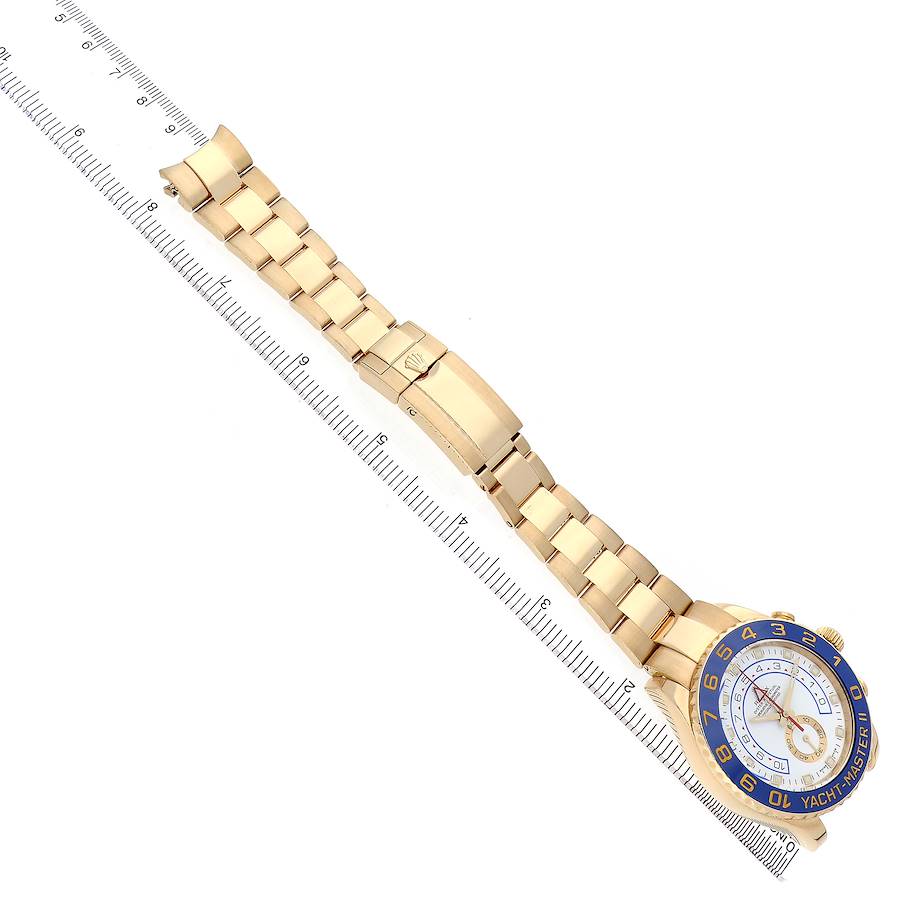 Rolex Yachtmaster II Yellow Gold Mens Watch
