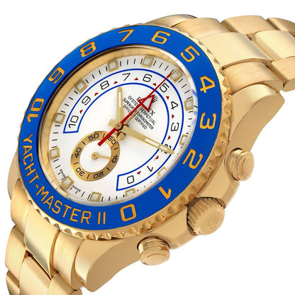 Rolex Yachtmaster II Yellow Gold Mens Watch