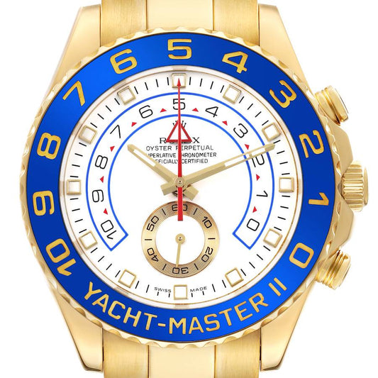 Rolex Yachtmaster II Yellow Gold Mens Watch